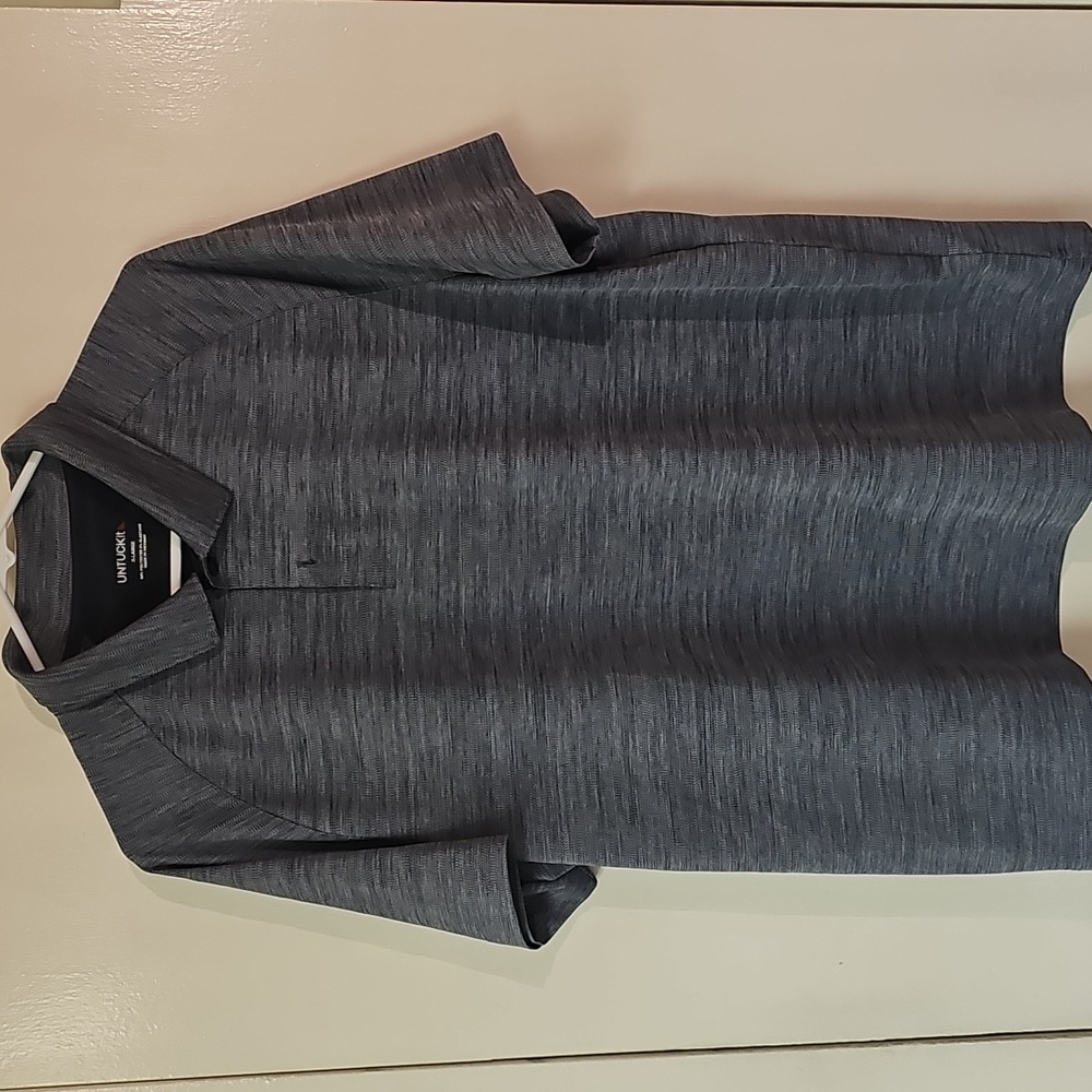 Untuckit Heathered Performance Polo-Hannifer - image 2